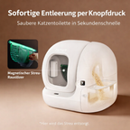 Selbstreinigende Katzentoilette